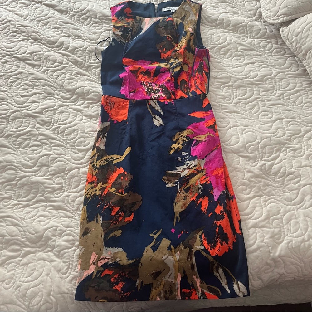 Trina Turk Vibrant Mini Shift Dress Size 0
